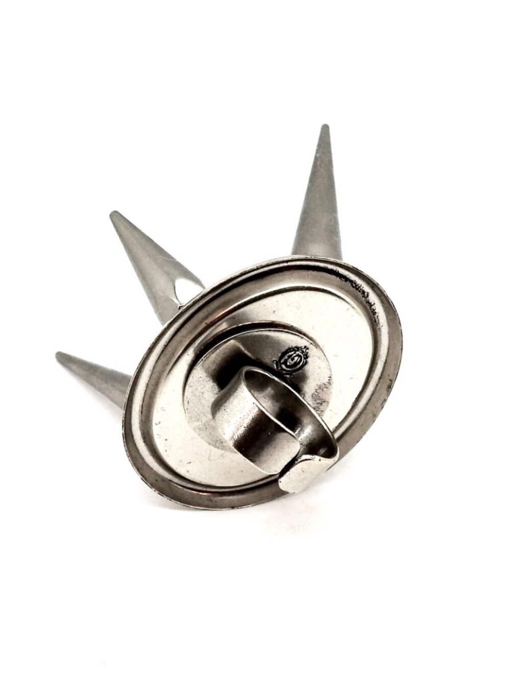 GASOLINE GLAMOUR DISCO SPIKE RING SILVER 🪩🪩🪩 - Picture 3 of 7
